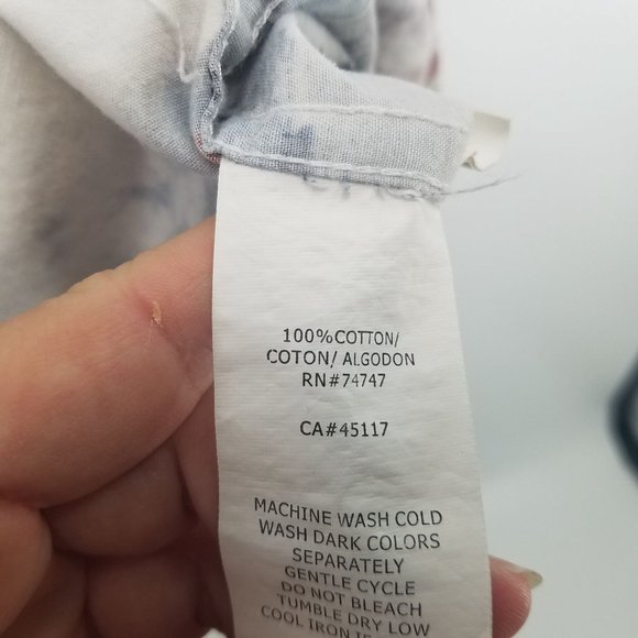 Red Head mens short sleeve button up fighter planes flags shirt L - Picture 4 of 4